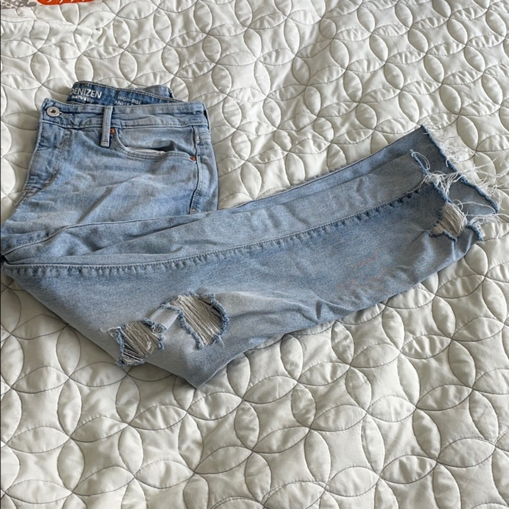 Levi’s Distressed Mom Jeans